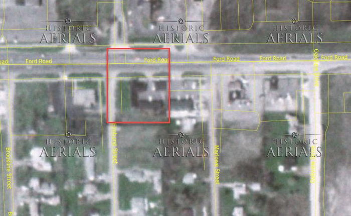 Flamingo Motel - 1983 (newer photo)